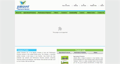 Desktop Screenshot of jubilantindustries.com